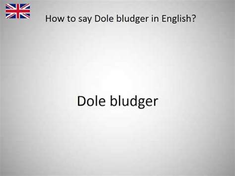 How To Say Dole .